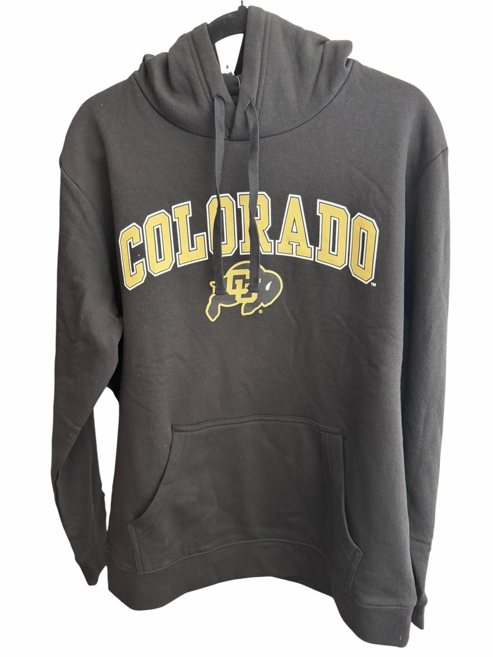 Fanatics Colorado Buffaloes Hoodie Mens Large Black CU Buffs Sweatshirt